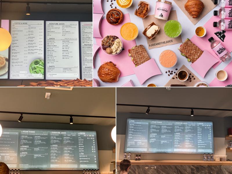 JOE & THE JUICE Menu