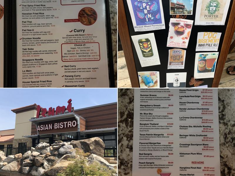 Izumi Asian Bistro Cumming Menu