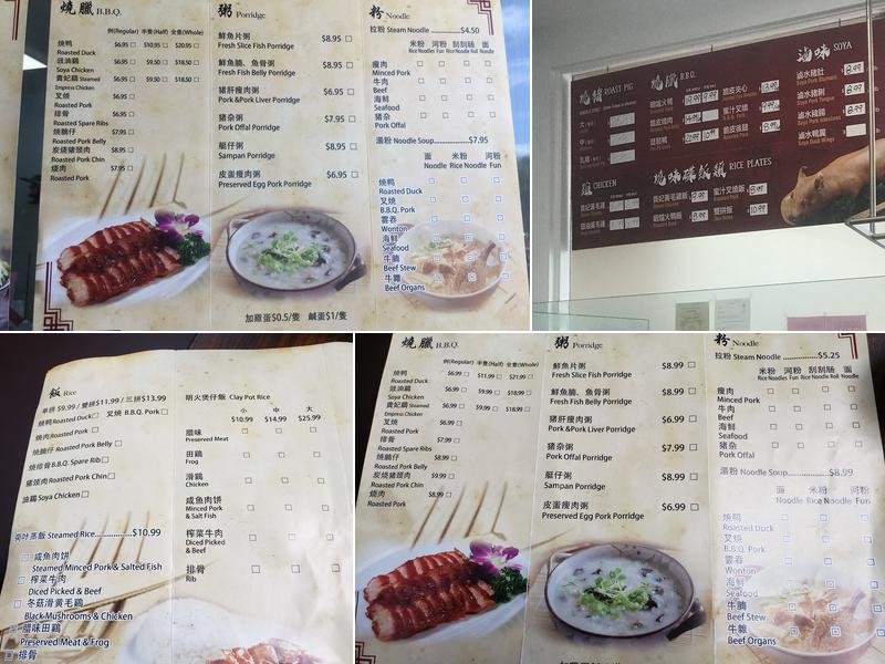 Manor Point Kitchen Menu