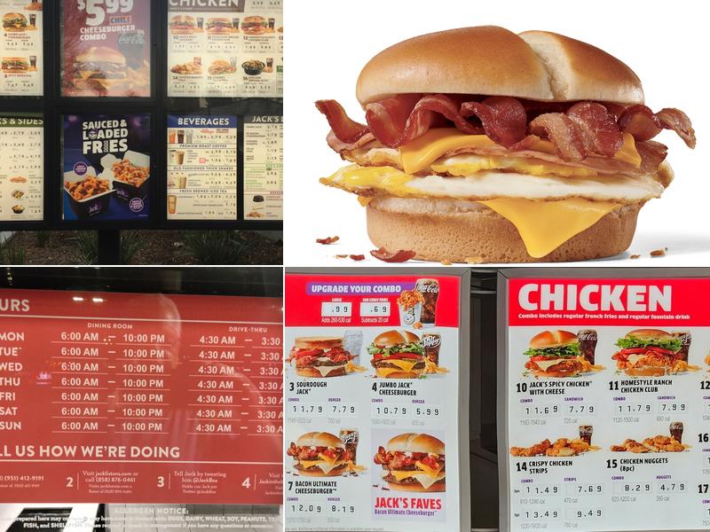 Jack in the Box Menu