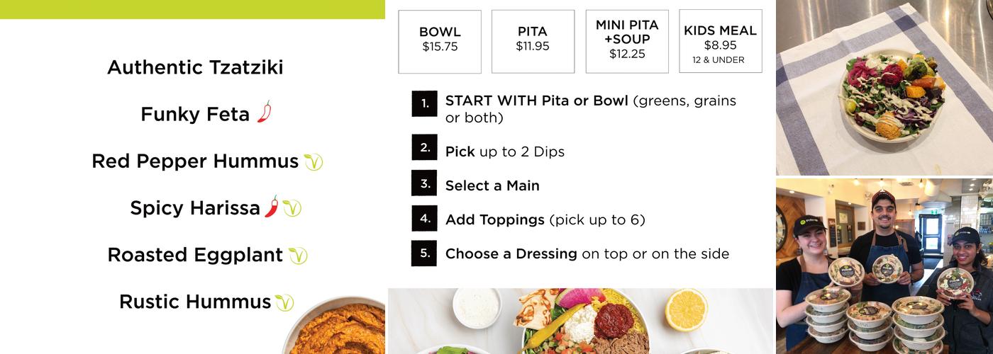 PI•RHO Grill - Barrhaven Menu