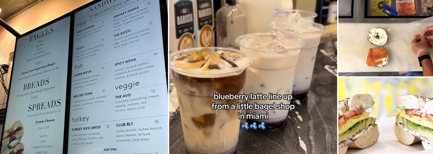 Bagel Club Miami Menu