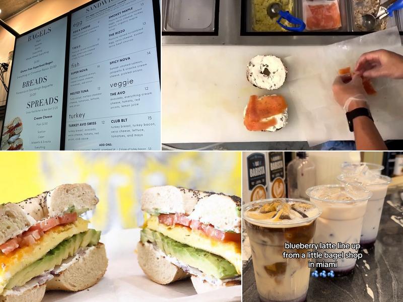 Bagel Club Miami Menu