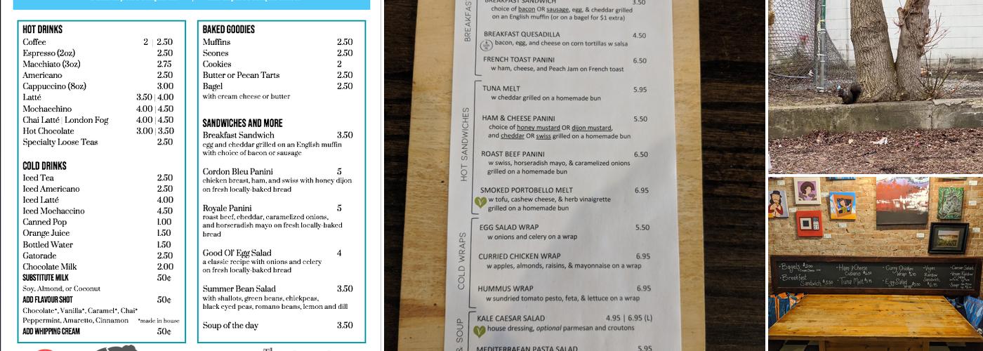 Third Space Café Menu