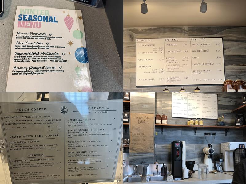 Undercurrent Coffee Menu