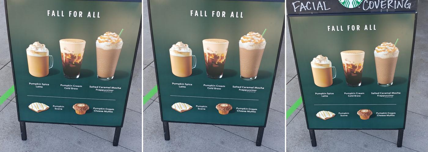 Starbucks Menu