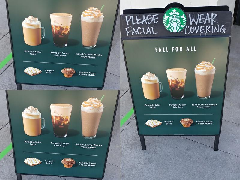 Starbucks Menu