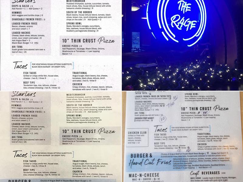 The Rage Menu