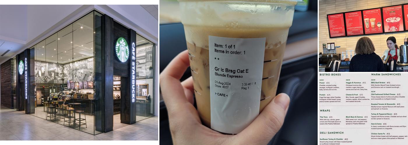 Starbucks Menu