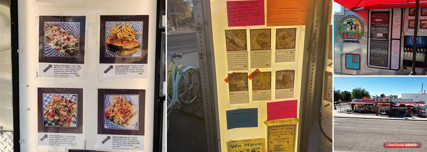 Cross Country Diner Menu