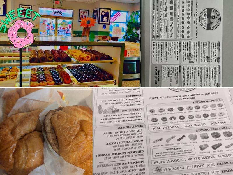 Buck'N Good Donuts Menu