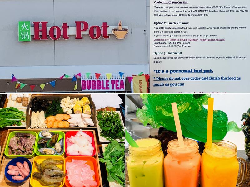 Hot Pot Menu