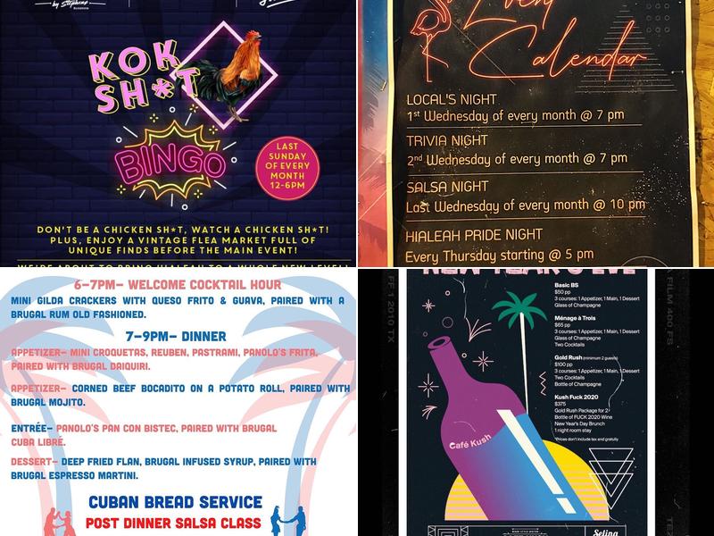 La Cocina Cocteleria Menu