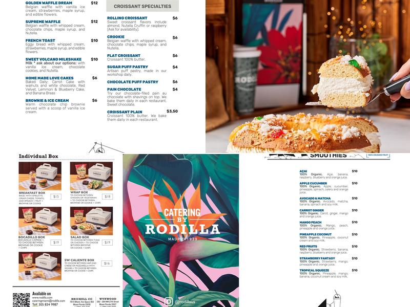 Rodilla Menu