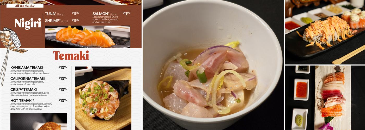 Kingdom Sushi Orlando Menu