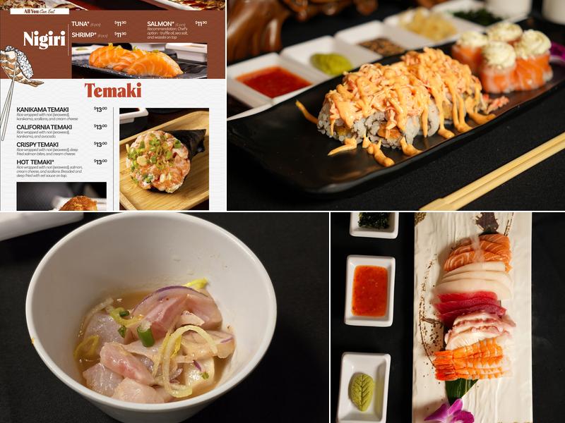 Kingdom Sushi Orlando Menu