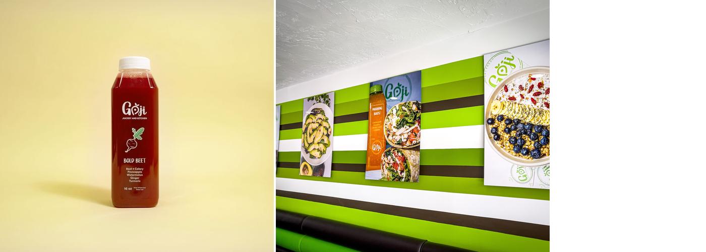 Goji Juicery and Kitchen Menu