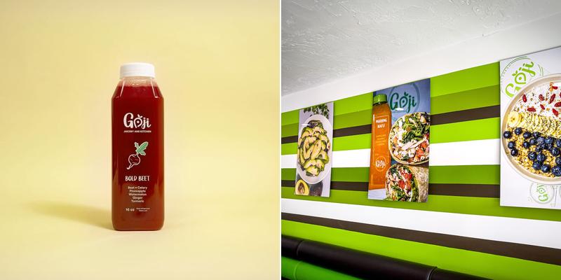 Goji Juicery and Kitchen Menu