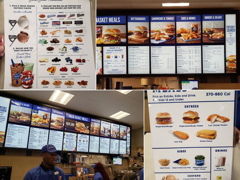 Culver’s Menu
