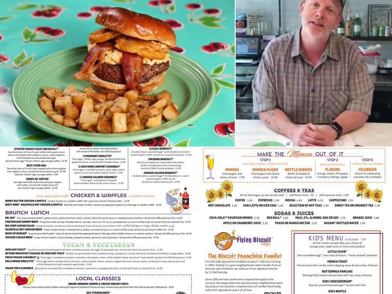 The Flying Biscuit Cafe Menu