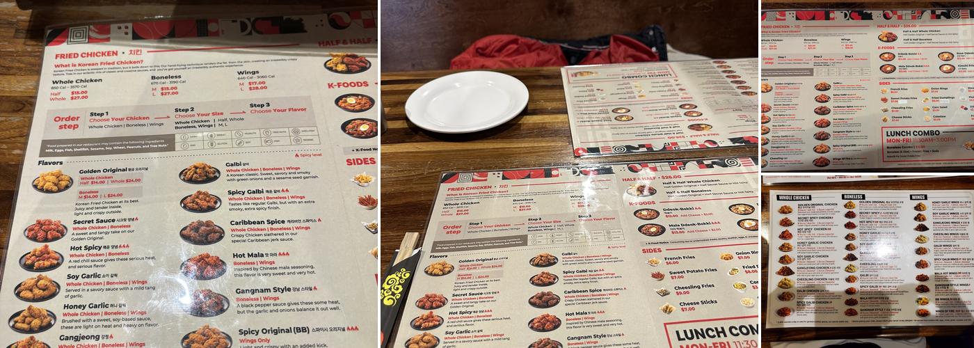 bb.q Chicken Duluth Menu