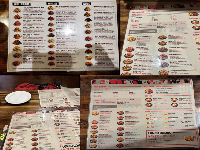 bb.q Chicken Duluth Menu