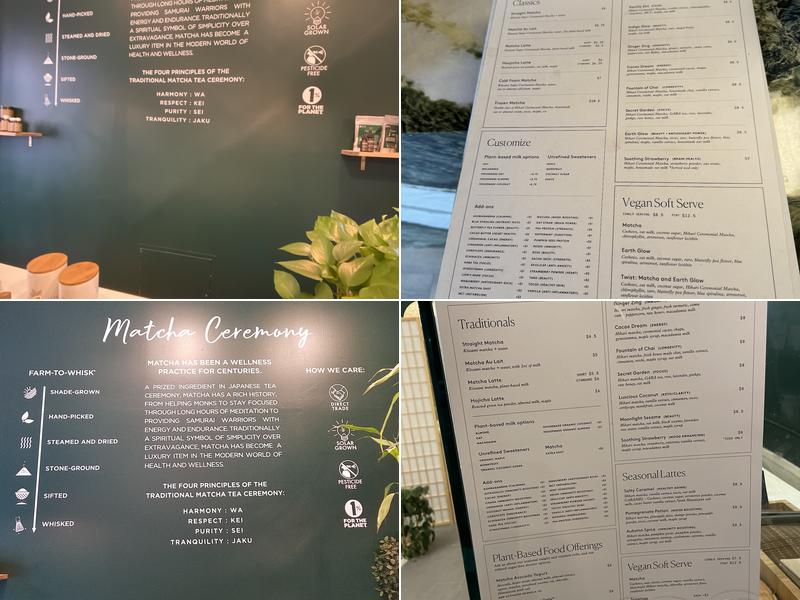 Matchaful Menu