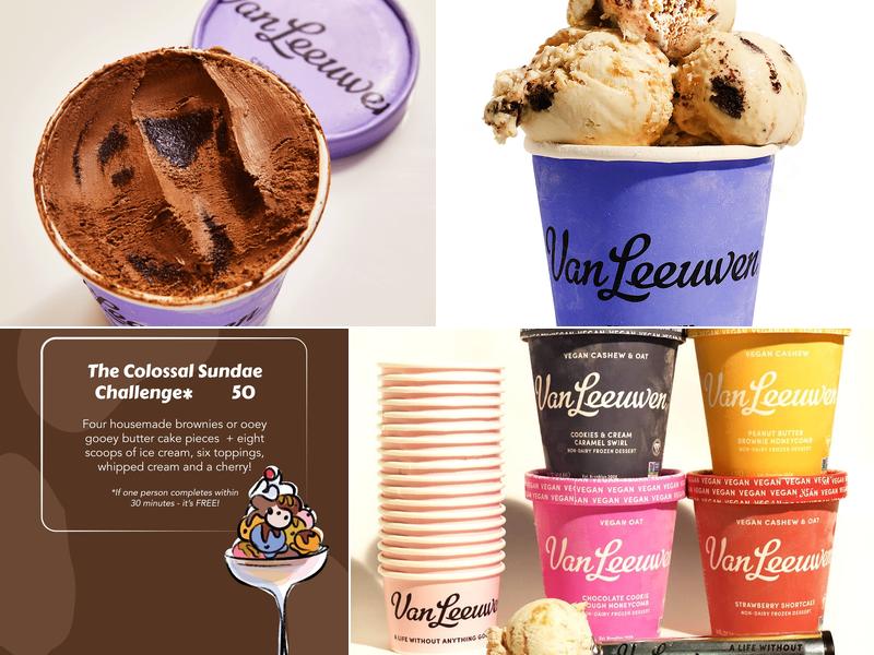 Van Leeuwen Ice Cream Menu