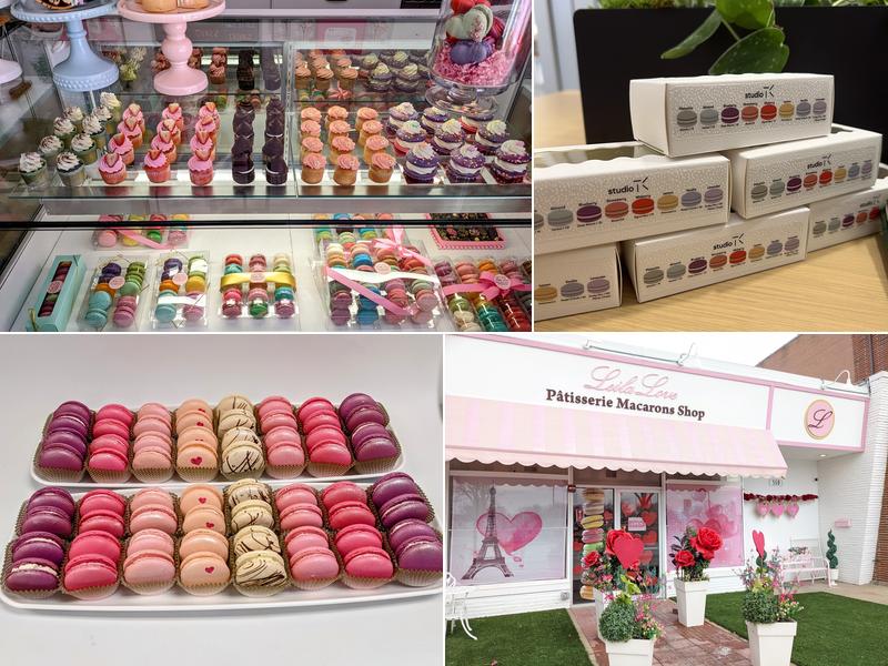 LeilaLove Patisserie Macarons shop Menu