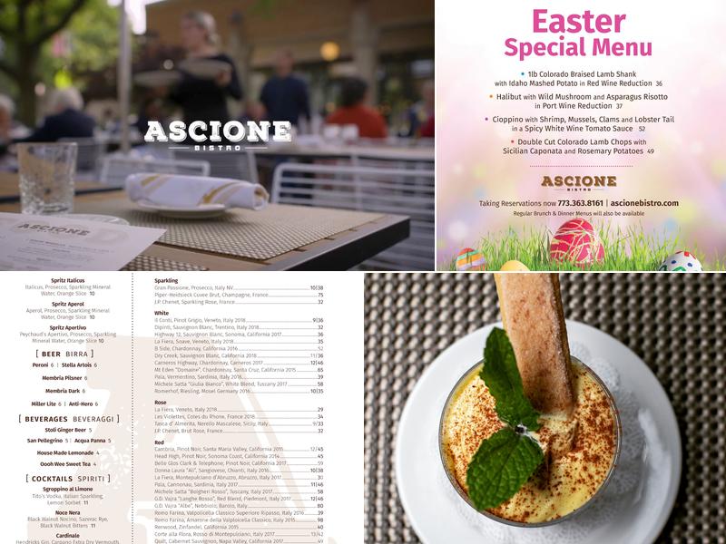 Ascione Bistro Menu