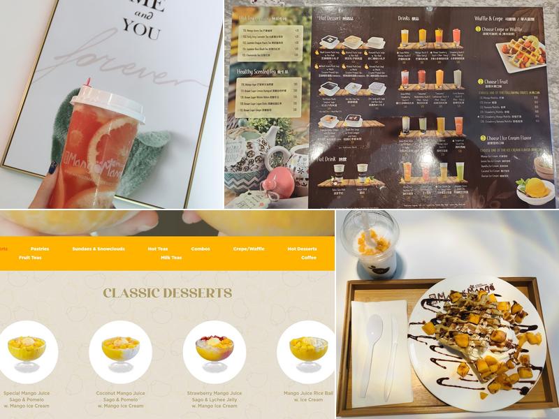 Mango Mango Dessert Menu