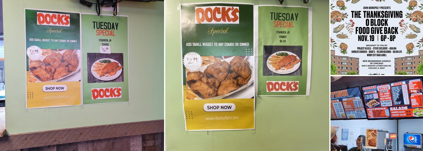 Dock's Menu