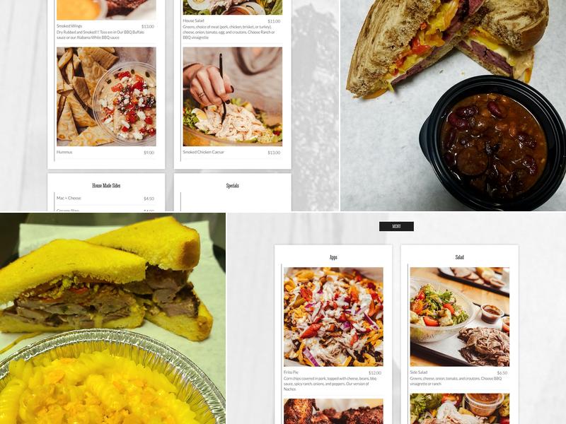 Hogtown Smokehouse Menu