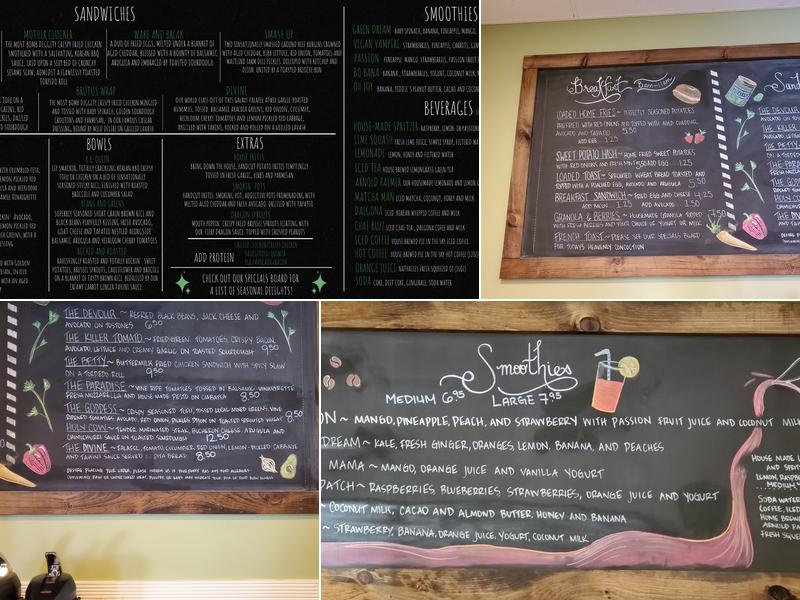 Devour Menu