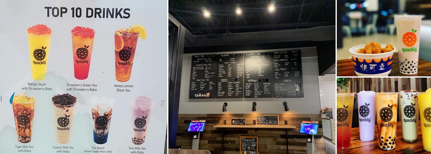 Quickly Boba Cafe - Troy Menu