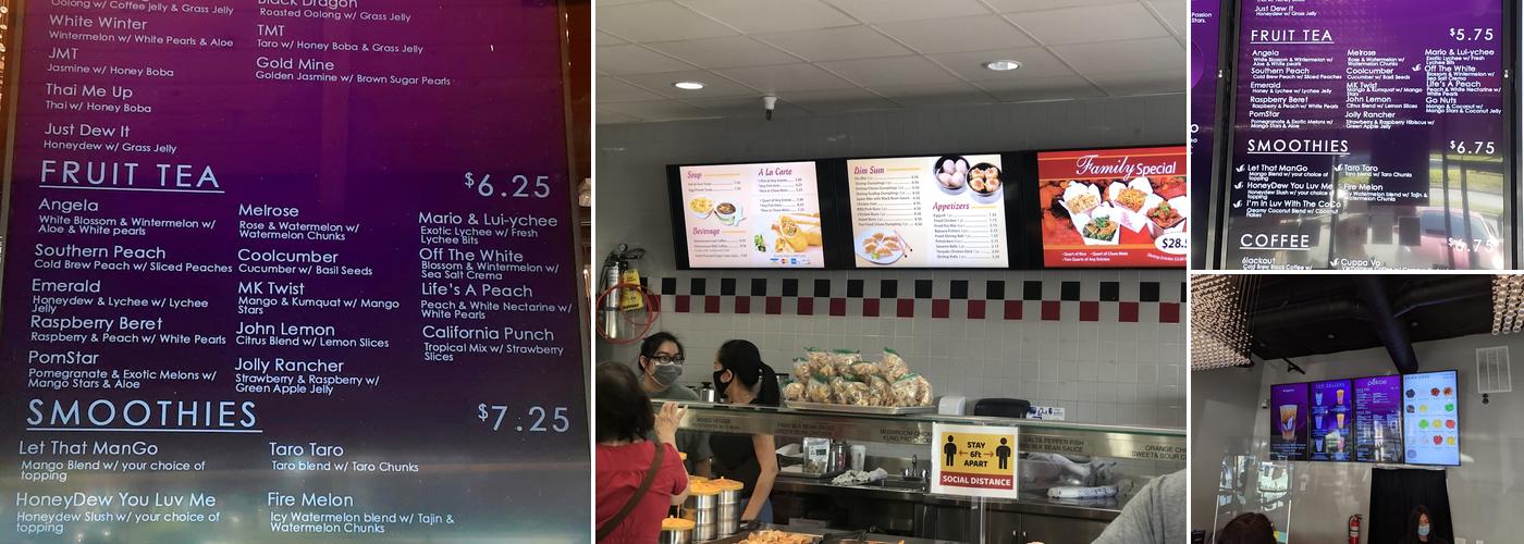 Pekoe Menu
