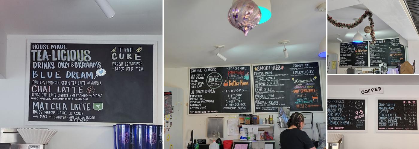 Graham’s Coffee Parlor Menu