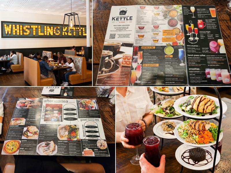 The Whistling Kettle Menu