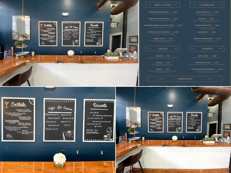 Cafe Monocle Menu