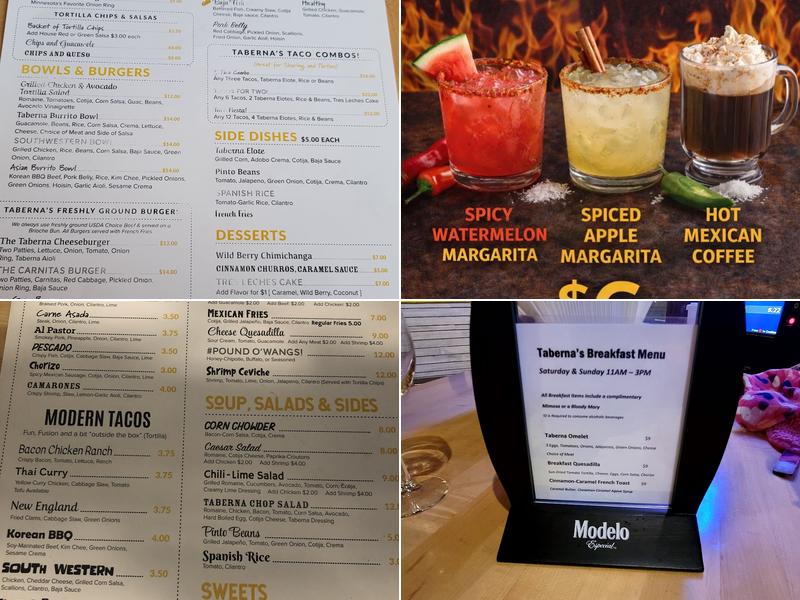 Taberna Menu