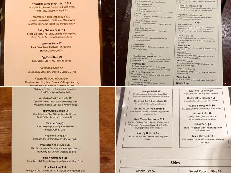 Unique Menu