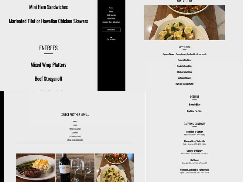 Fresh Chef Menu