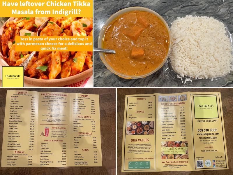 IndiGrill Menu