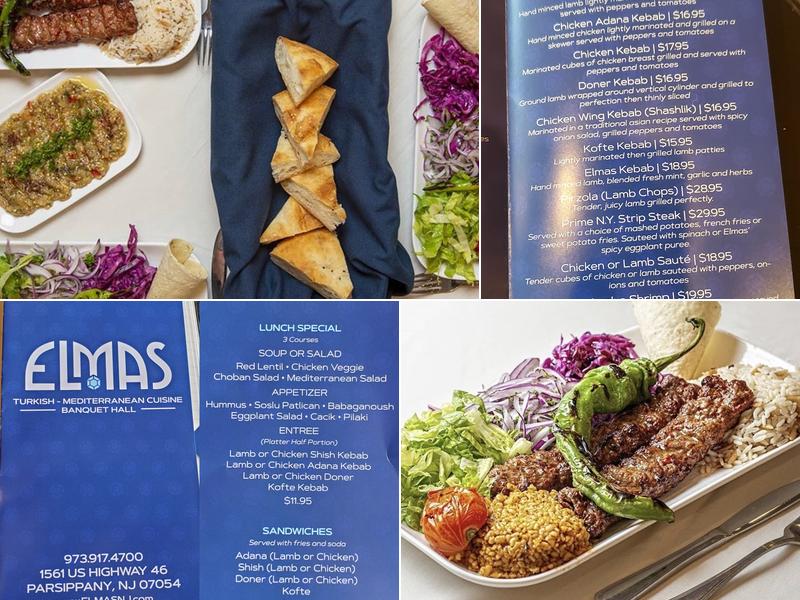 Elmas Turkish & Mediterranean Cuisine Menu