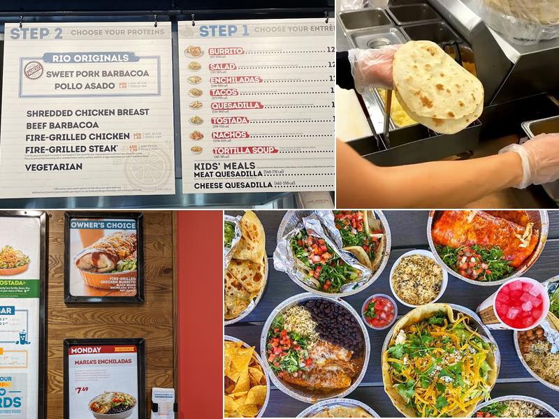 Cafe Rio Fresh Modern Mexican Menu