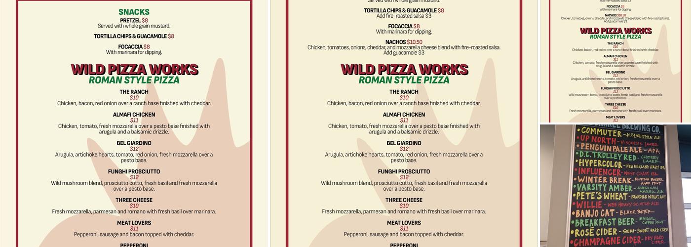 Pizza Bros Menu