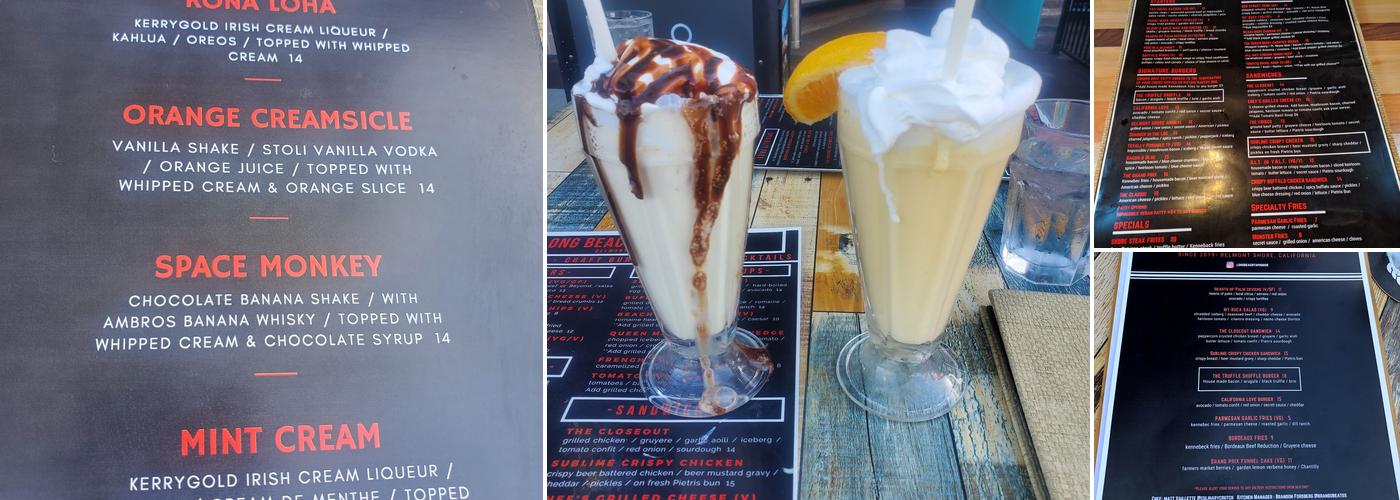 Long Beach Tap House Menu