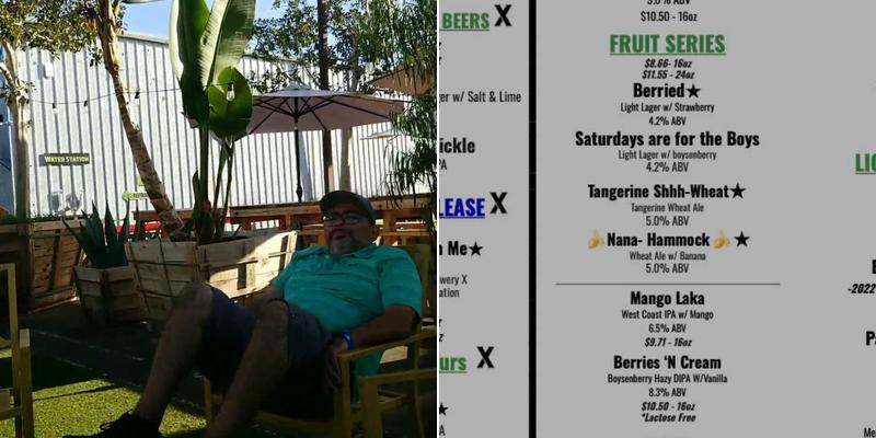 Brewery X Menu