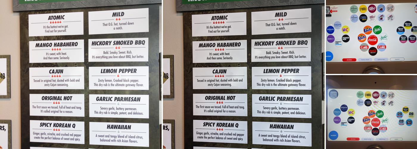 Wingstop Menu