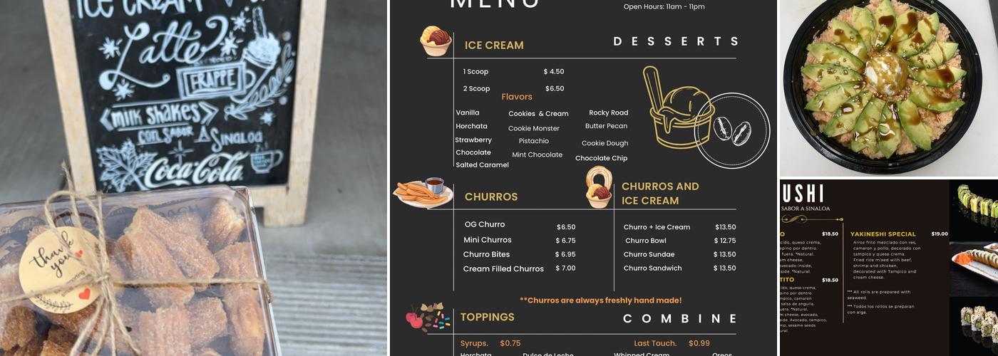 Con Sabor a Sinaloa Menu